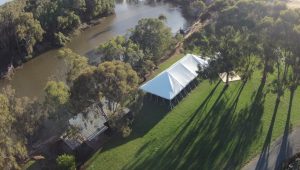 drone paradise gardens marquee